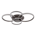 Globo - LED Laevalgusti LED/70W/230V 3000K 88x110 cm antratsiit