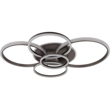 Globo - LED Laevalgusti LED/70W/230V 3000K 88x110 cm antratsiit