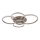 Globo - LED Laevalgusti LED/70W/230V 3000K 88x110 cm beež