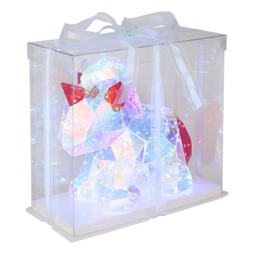 Globo - LED Lauakaunistus LED/3W/5V USB ükssarvik