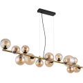 Globo - LED Lühter 13xG9/3,5W/230V suitsune/pruun