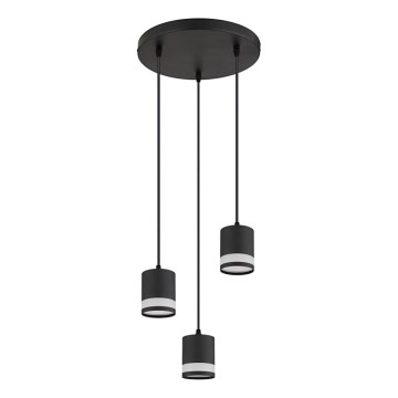 Globo - LED Lühter 3xGX53/7W/230V 3000K must
