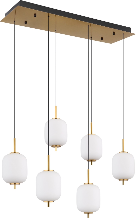 Globo - LED Lühter 6xLED/6,7W/230V
