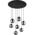 Globo - LED Lühter 7xG9/3,5W/230V suitsune/must