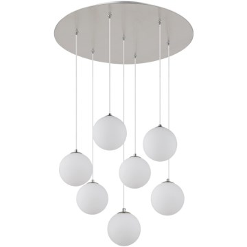 Globo - LED Lühter 7xG9/3,5W/230V valge