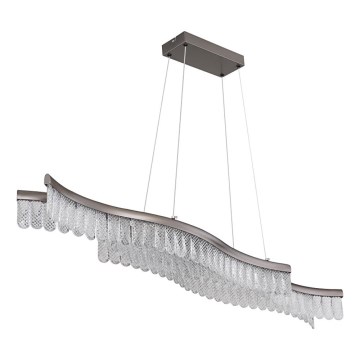 Globo - LED Lühter LED/35W/230V 3200K matt kroom