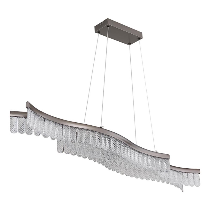 Globo - LED Lühter LED/35W/230V 3200K matt kroom