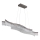 Globo - LED Lühter LED/35W/230V 3200K matt kroom