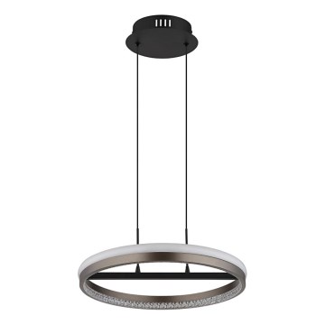 Globo - LED Lühter LED/40W/230V 3000/4000/6000K d. 39,7 cm pruun