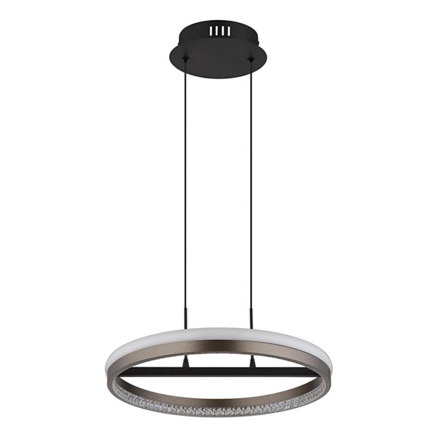 Globo - LED Lühter LED/40W/230V 3000/4000/6000K d. 39,7 cm pruun