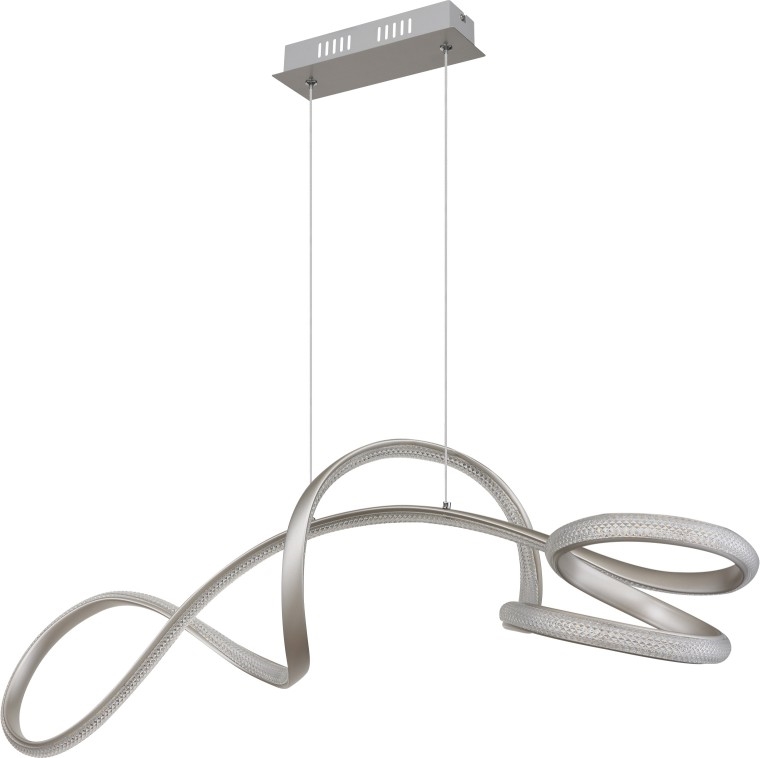 Globo - LED Lühter LED/40W/230V matt kroom