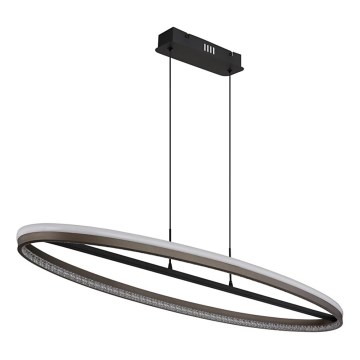 Globo - LED Lühter LED/60W/230V 3000/4000/6000K pruun