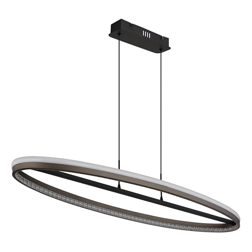 Globo - LED Lühter LED/60W/230V 3000/4000/6000K pruun