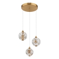 Globo - LED-lühter riputuskaabliga LED/24W/230V 3000K kuldne