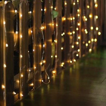 Globo - LED päikesekett 120xLED/3,2V IP44 13,4 m 600 mAh