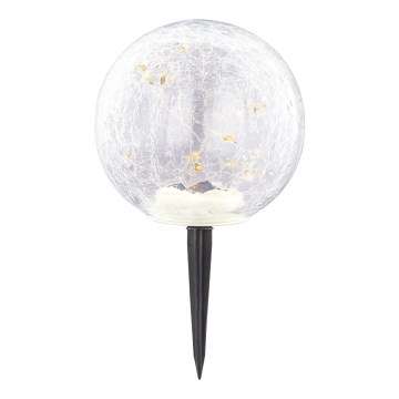 Globo - LED Päikesepaneeliga valgusti 15xLED/0,06W/3,2V d. 15 cm IP44