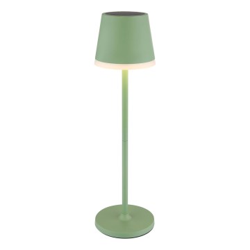 Globo - LED Päikesepaneeliga valgusti LED/0,06W/3V 3000K IP44 roheline