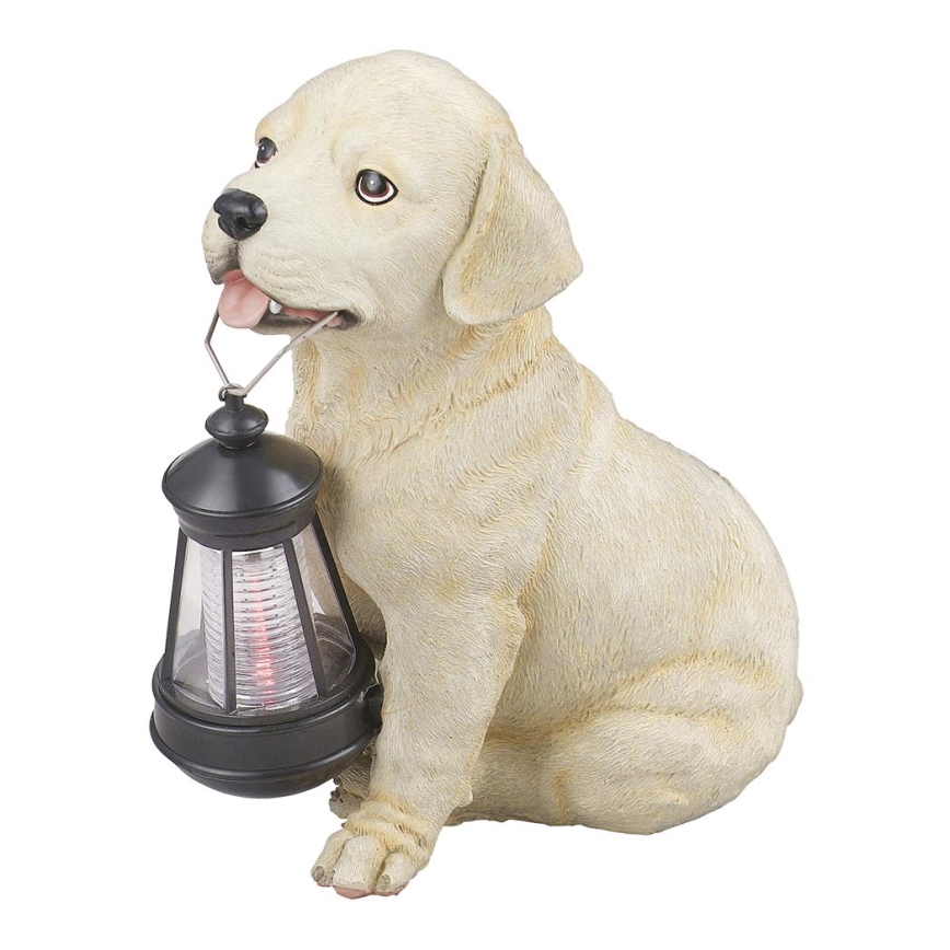 Globo - LED Päikesepaneeliga valgusti LED/0,06W/3V koer IP44 600 mAh