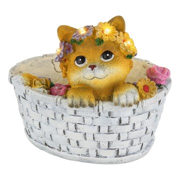 Globo - LED-päikesevalgusti LED/1,2V IP44 300 mAh kassikujuline