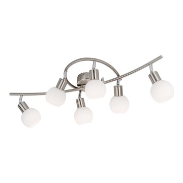 Globo - LED Pinnale kinnitatav lühter 6xE14/5W/230V