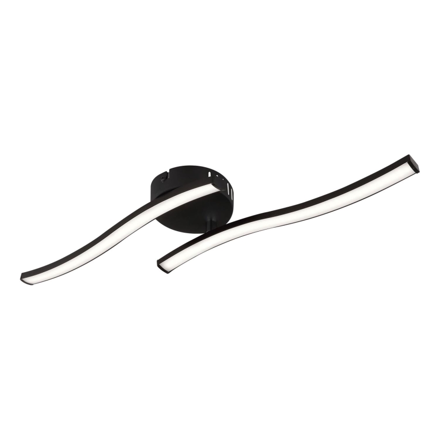 Globo - LED Pinnale kinnitatav lühter LED/12W/230V 3000K must