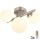 Globo - LED Pinnale kinnitatav lühter RIHA 3xG9/3,5W/230V matt kroom