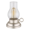 Globo - LED reguleeritav laetav puutetundlik lauavalgusti LED/1W/3,7V 1200 mAh mattkroom