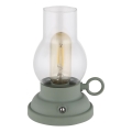 Globo - LED reguleeritav laetav puutetundlik lauavalgusti LED/1W/3,7V 1200 mAh roheline