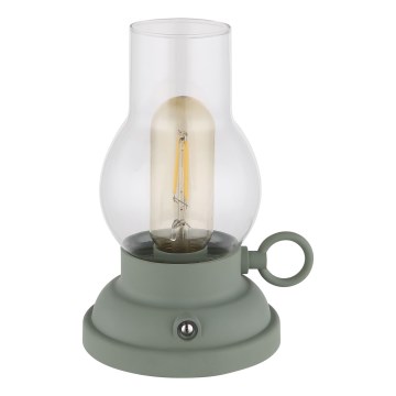 Globo - LED reguleeritav laetav puutetundlik lauavalgusti LED/1W/3,7V 1200 mAh roheline