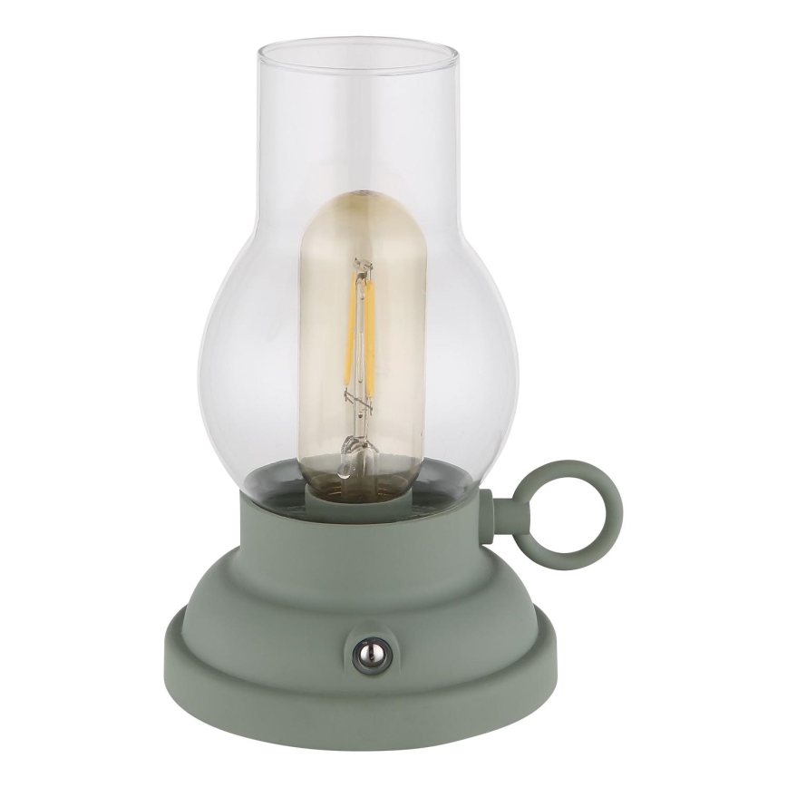 Globo - LED reguleeritav laetav puutetundlik lauavalgusti LED/1W/3,7V 1200 mAh roheline