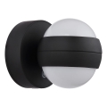 Globo - LED reguleeritav laetav puutetundlik seinavalgusti LED/1,4W/5V 1800 mAh must