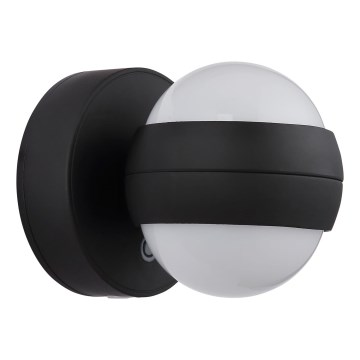 Globo - LED reguleeritav laetav puutetundlik seinavalgusti LED/1,4W/5V 1800 mAh must