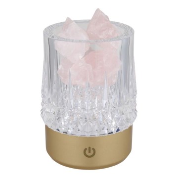 Globo - LED reguleeritav puutetundlik lauavalgusti LED/1W/5V 3000K 1200 mAh kuldne