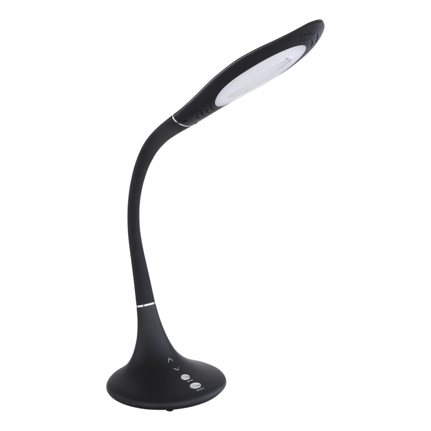 Globo - LED reguleeritav puutetundlik painduv laualamp LED/9W/230V 3000/4500/6500K must