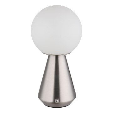 Globo - LED reguleeritav puutetundlik välistingimustes lauavalgusti LED/1,5W/5V 3000/4500/6500K 1800 mAh IP41 mattkroom