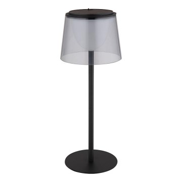 Globo - LED reguleeritav puutetundlik välistingimustes lauavalgusti LED/1,8W/5V IP44 1800 mAh must/suitsune