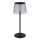 Globo - LED reguleeritav puutetundlik välistingimustes lauavalgusti LED/1,8W/5V IP44 1800 mAh must/suitsune