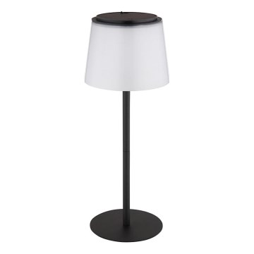 Globo - LED reguleeritav puutetundlik välistingimustes lauavalgusti LED/1,8W/5V IP44 1800 mAh must/valge