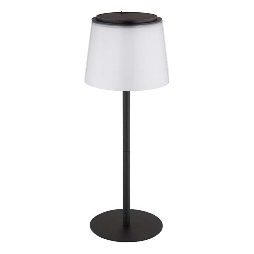 Globo - LED reguleeritav puutetundlik välistingimustes lauavalgusti LED/1,8W/5V IP44 1800 mAh must/valge