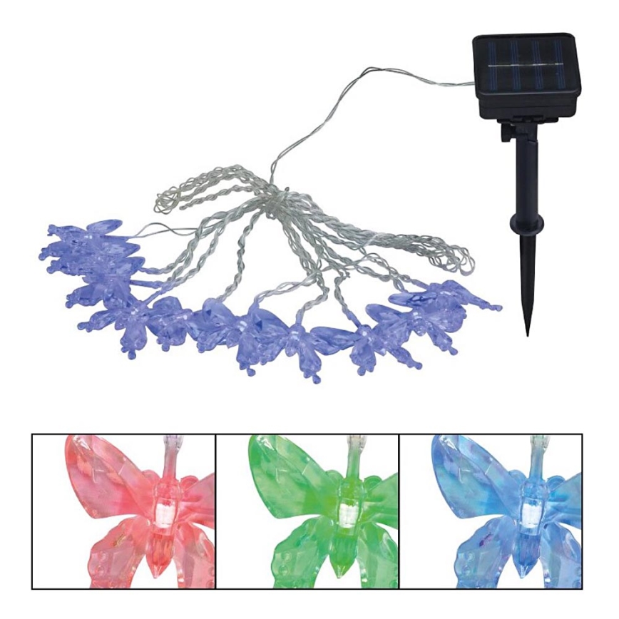 Globo - LED RGB Dekoratiivne valguskett 10xLED/0,06W/3,2V 470 cm IP44