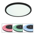 Globo - LED RGB Hämardatav laevalgusti vannituppa LED/18W/230V 3000-6000K + kaugjuhtimispult IP44 must