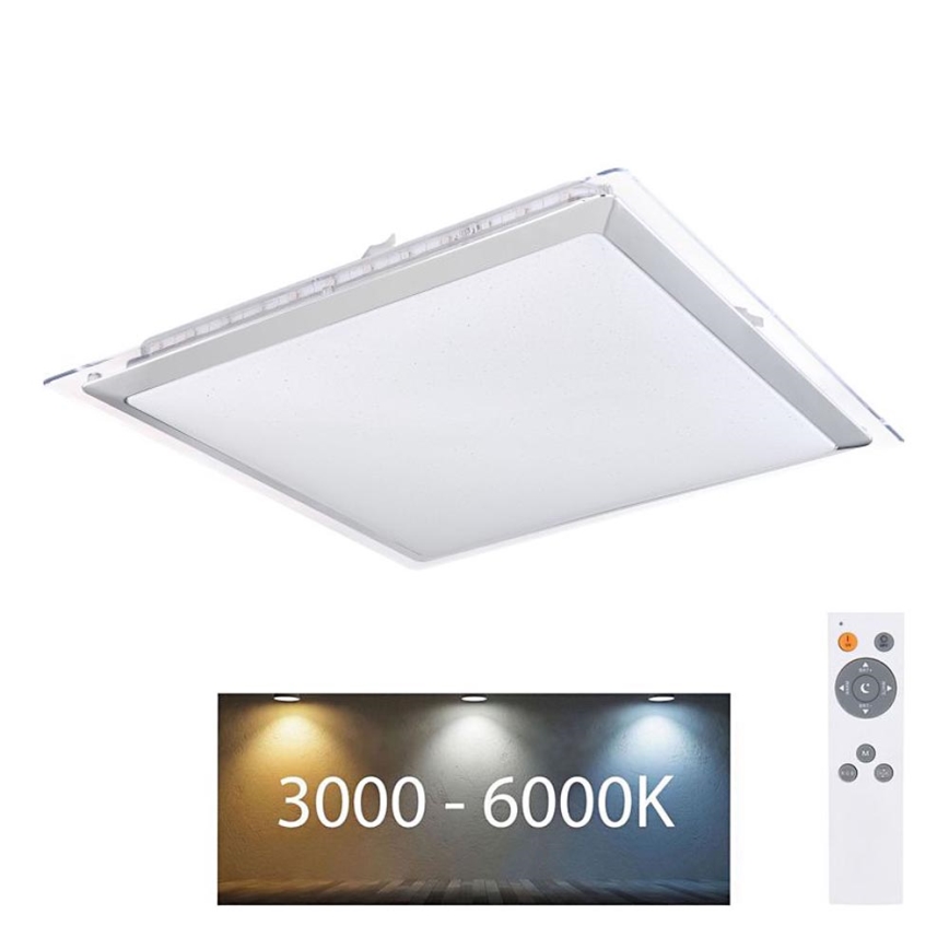 Globo - LED RGB Hämardatav valgusti LED/48W/230V+LED/4,5W/230V 3000-6000K + kaugjuhtimispult