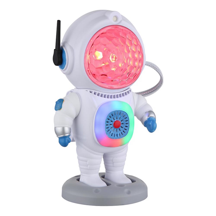 Globo - LED RGB Laualamp LED/6W/5V astronaut valge