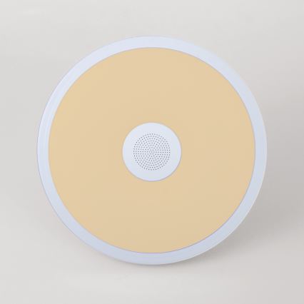 Globo - LED RGBW Hämardatav valgusti vannituppa kõlariga LED/18W/230V 3000-6500K IP44 + kaugjuhtimispult