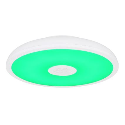 Globo - LED RGBW Hämardatav valgusti vannituppa kõlariga LED/18W/230V 3000-6500K IP44 + kaugjuhtimispult