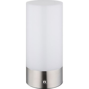 Globo - LED RGBW Hämardatav puutetundlik väli laualamp LED/1,8W/5V 1500 mAh IP44 matt kroom