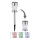 Globo - LED RGBW Päikesepaneeliga valgusti 2in1 LED/0,06W/3V IP44