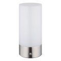 Globo - LED RGBW reguleeritav puutetundlik välistingimustes lauavalgusti LED/1,8W/5V 1500 mAh IP44 mattkroom