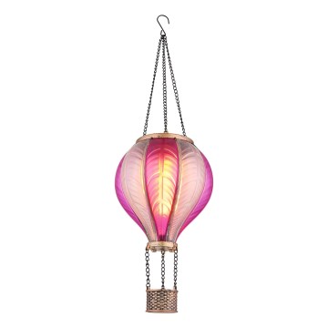 Globo - LED Rippuv päikesepaneeliga kaunistus 20xLED/0,5W/3V IP44 Lendav õhupall