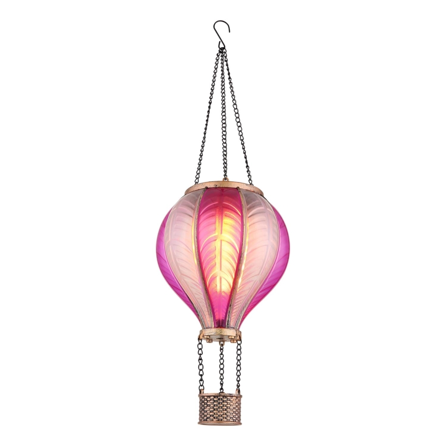 Globo - LED Rippuv päikesepaneeliga kaunistus 20xLED/0,5W/3V IP44 Lendav õhupall